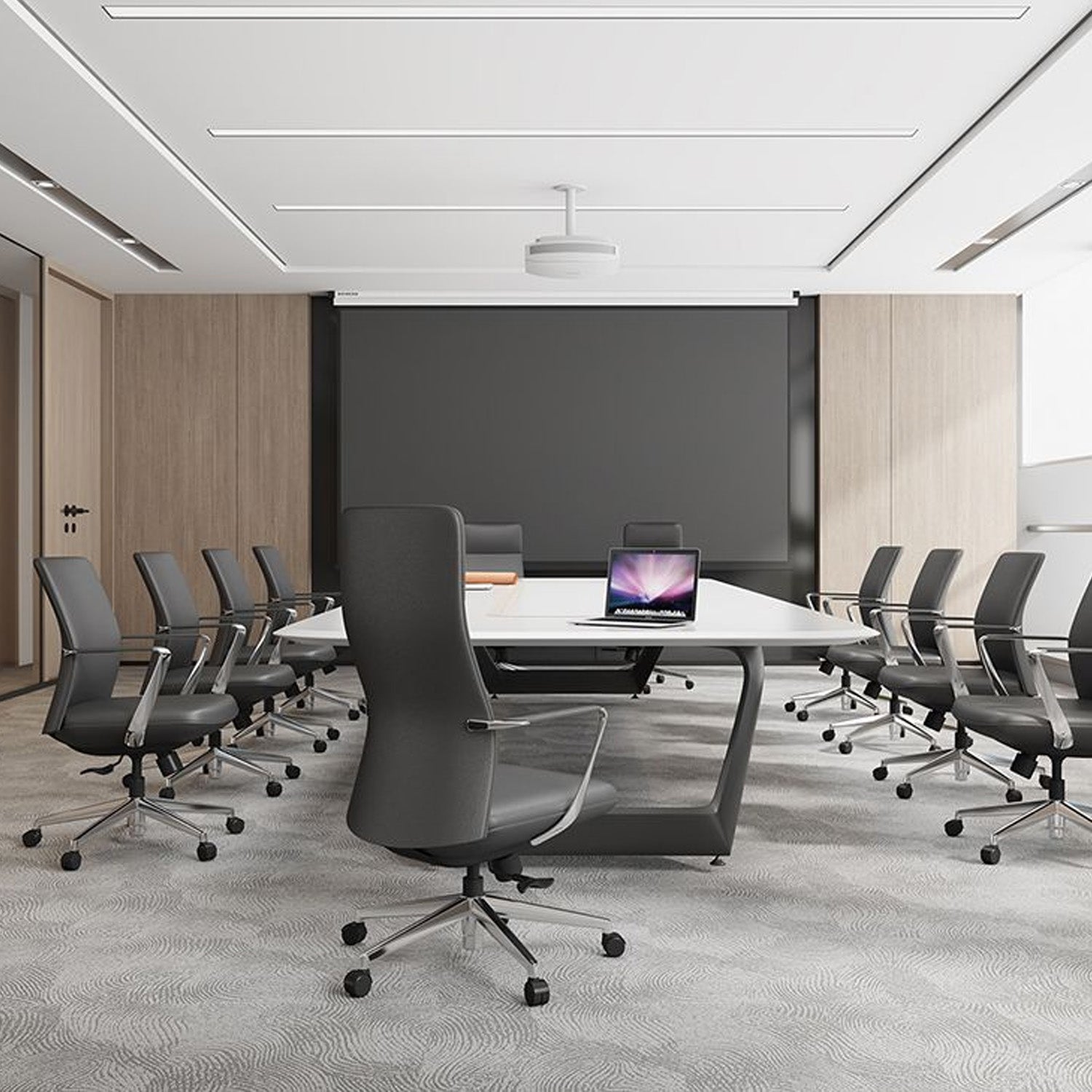 Silla Ejecutiva PU Amsterdam-A