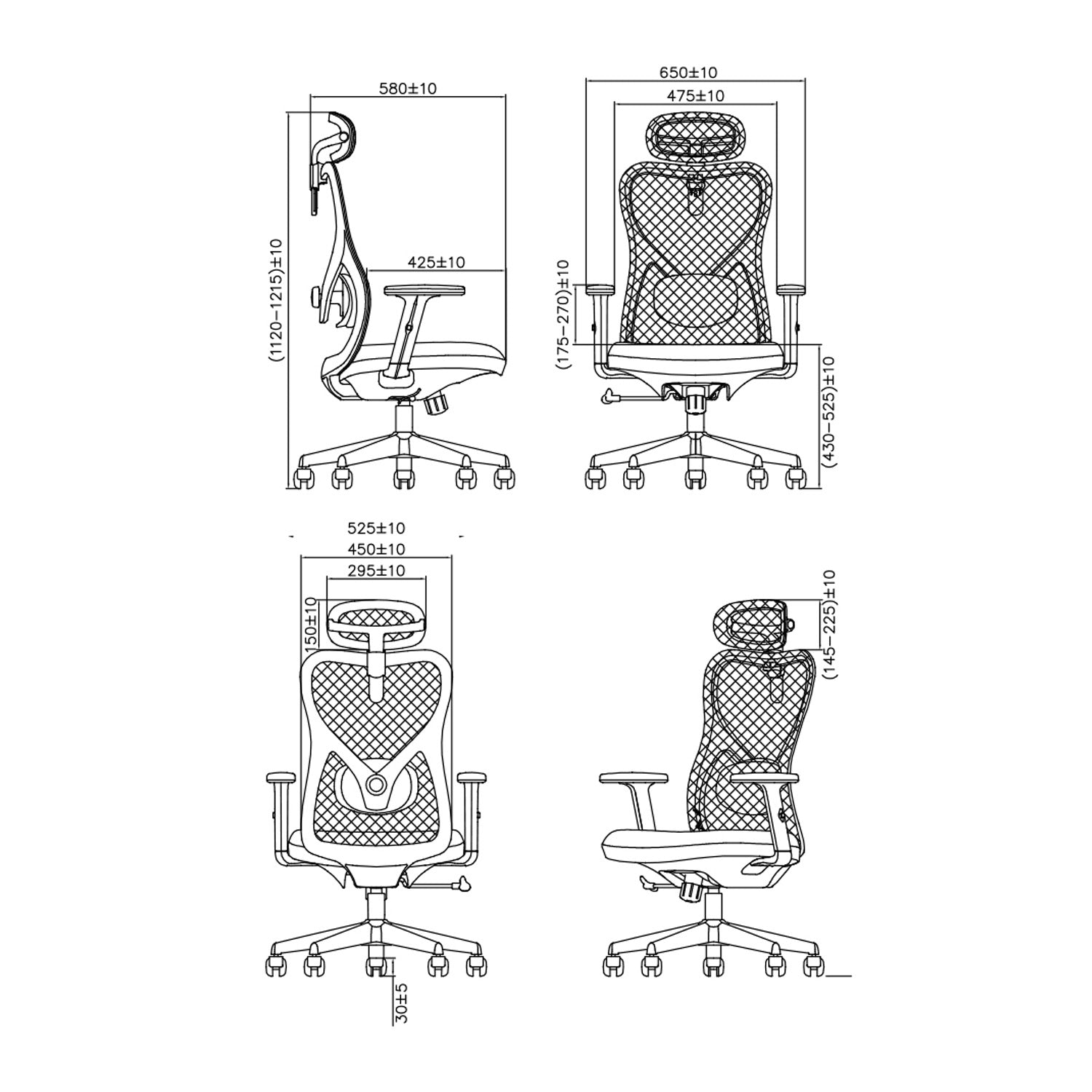 Silla Ejecutiva Lisboa-A